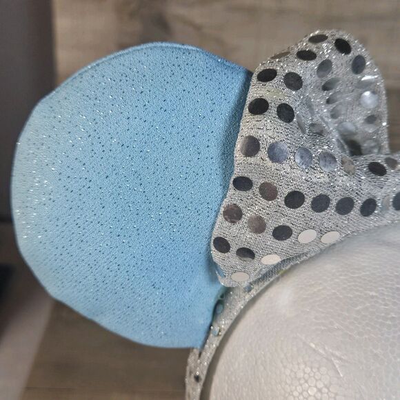 Cinderella Inspired Disney Ears Handmade Minnie Mouse Ears - Picture 5 of 7